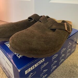 Birikenstock Boston Clogs (Mocca)